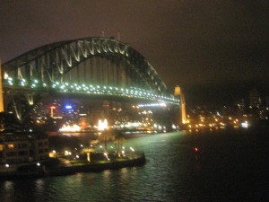 Sydney\'s harbour bridge